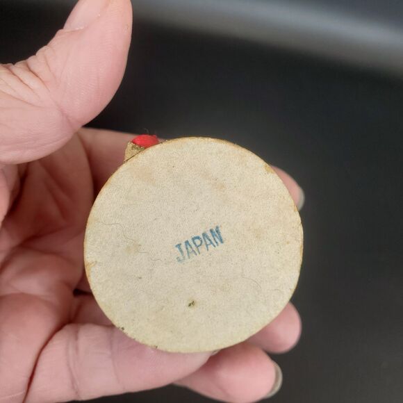 Vintage Pinecone Elf Singing Noel Ornament 1950s Christmas Decor - Picture 6 of 7